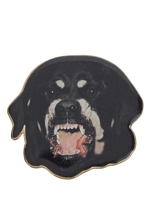 givenchy rottweieler pin
